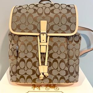Coach Signature Backpack NEW WITH TAGS/BOX